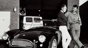 Steve Mcqueen And Carroll Shelby