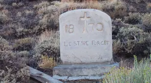 Old Grave At Cerro Gordo