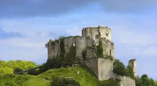 Château Gaillard On Hill