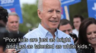 Joe Biden About Poor Kids