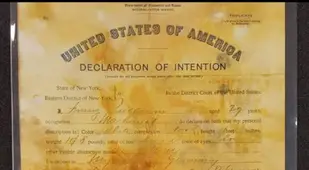Citizenship Document From Titanic Wreck