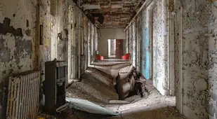 Willard Asylum Hallway