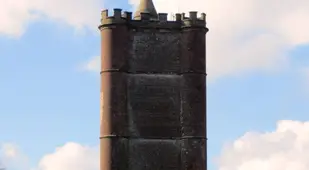 King Alfreds Tower With Sunny Weather