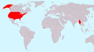 Metric System World Map