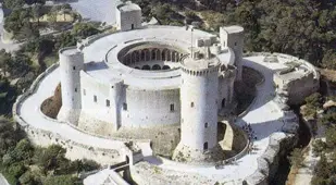 Aerial View Of Bellver Castle