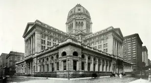 Chicago Federal Building Circa 1910