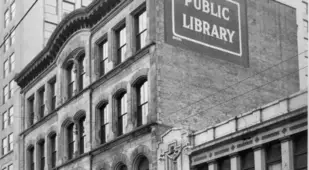Exterior Of Cincinnati Public Library
