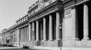 Penn Station Exterior In 1962