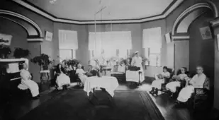 Women Sitting In Ladies Ward