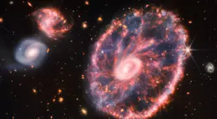 James Webb Telescope Image Of The Cartwheel Galaxy