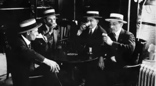 Men Sharing A Drink