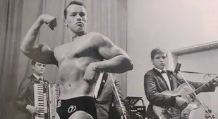 Arnold Schwarzenegger At The Steirer Hof Competition
