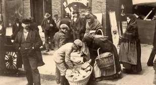 Buying Loaves Of Bread During The Gilded Age