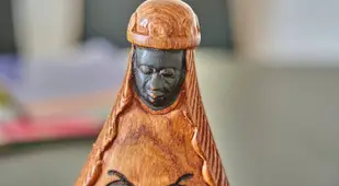 Black Madonna Figurine