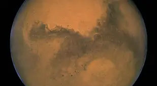 Hubble Space Telescope Image Of Mars