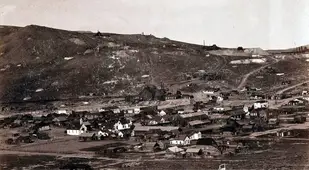 Bird's Eye View Of Bodie California