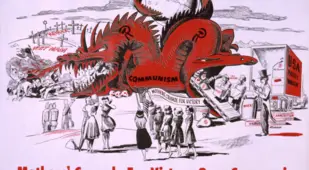 Anti-Communism Propaganda Poster