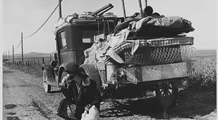 Migrants On Route 66