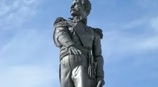 Statue Of General Rapp In Colmar