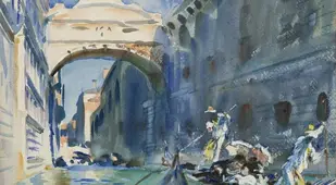 The Bridge Of Sighs By John Singer Sargent