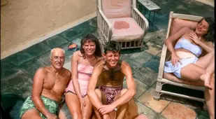 John And Patricia Kennedy With Friends In Palm Beach