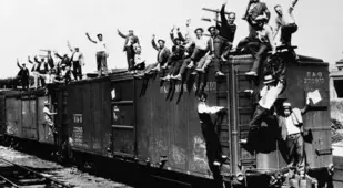 Bonus Army Going To Washington, D.C.