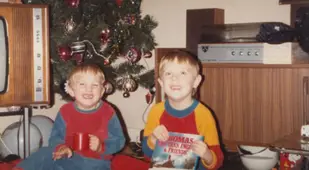 Kids With Thomas The Tank Engine Book