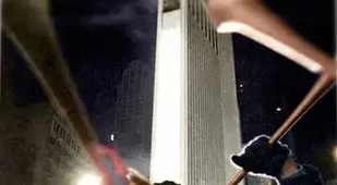 New Year Horn Blowing