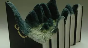 Book Art Landscape