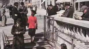 Metro Station Nazi Propaganda from Paris