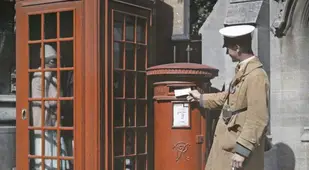 england in color phone booth