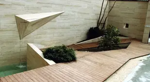 Complex Garden Waterfalls