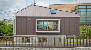 Tokyo Tiny River Side House