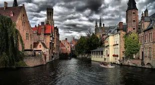 Beautiful Towns Bruges Cloudy