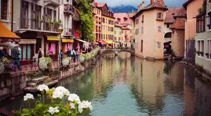 Most Beautiful Towns Annecy Buildings