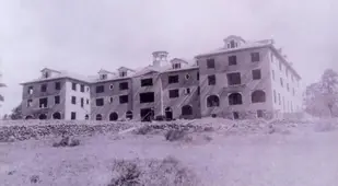 Stanley Hotel Under Construction