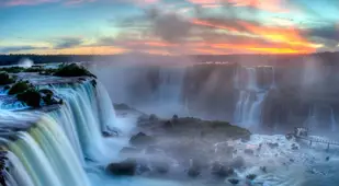 Iguaza Falls Orange Blaze