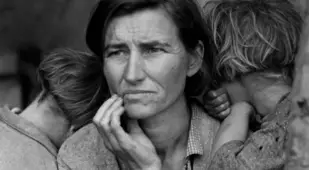 Dust Bowl Pictures Migrant Mother