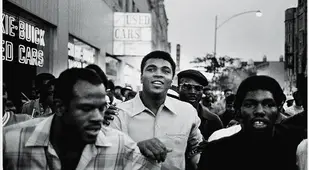 Muhammad Ali With The Black Panthers