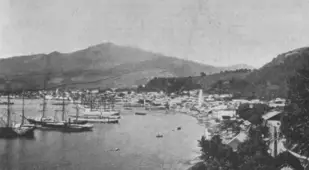 Before Mt Pelee Harbor