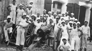 American Sailors in Haiti
