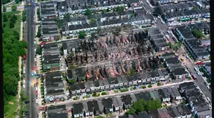 Move Bombing Aerial Photo