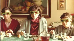 3D Glasses At Breakfast