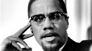 Malcolm X Portrait
