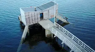 Bridge To Room On Water