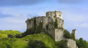 Château Gaillard On Hill