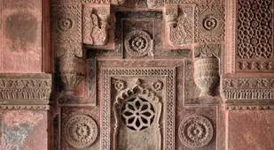 Sculpted Castle Wall