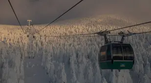 Cable Car Over Juhyo