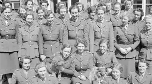 Queen Elizabeth At ATS Training Centre