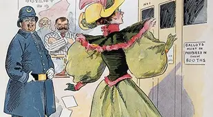 Woman Unable To Enter Polls Because Of Her Hat